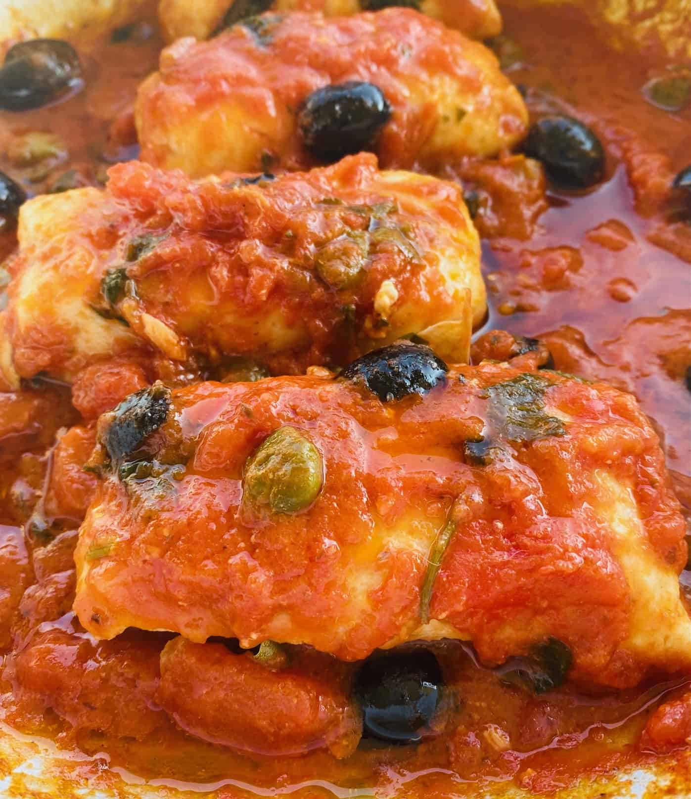 Hake Puttanesca Recipe – MyPinchofItaly.co.uk