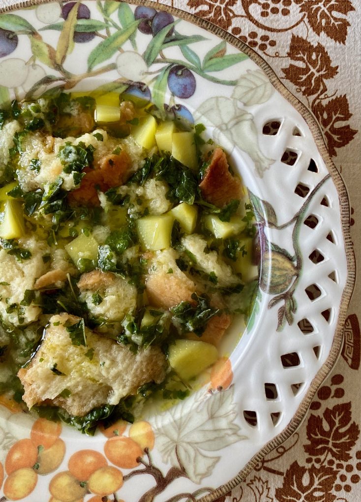 Italian Rustic Mallow and Stale Bread Soup