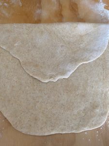 First fold