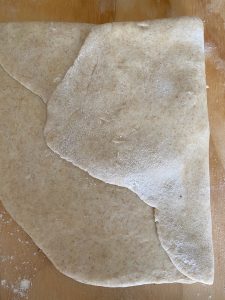 second fold